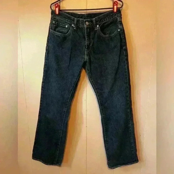 LEVI LEVIS 559 RELAXED STRAIGHT MEN'S JEANS SIZE 33 X 32 RED BLANK TAB - Picture 2 of 6